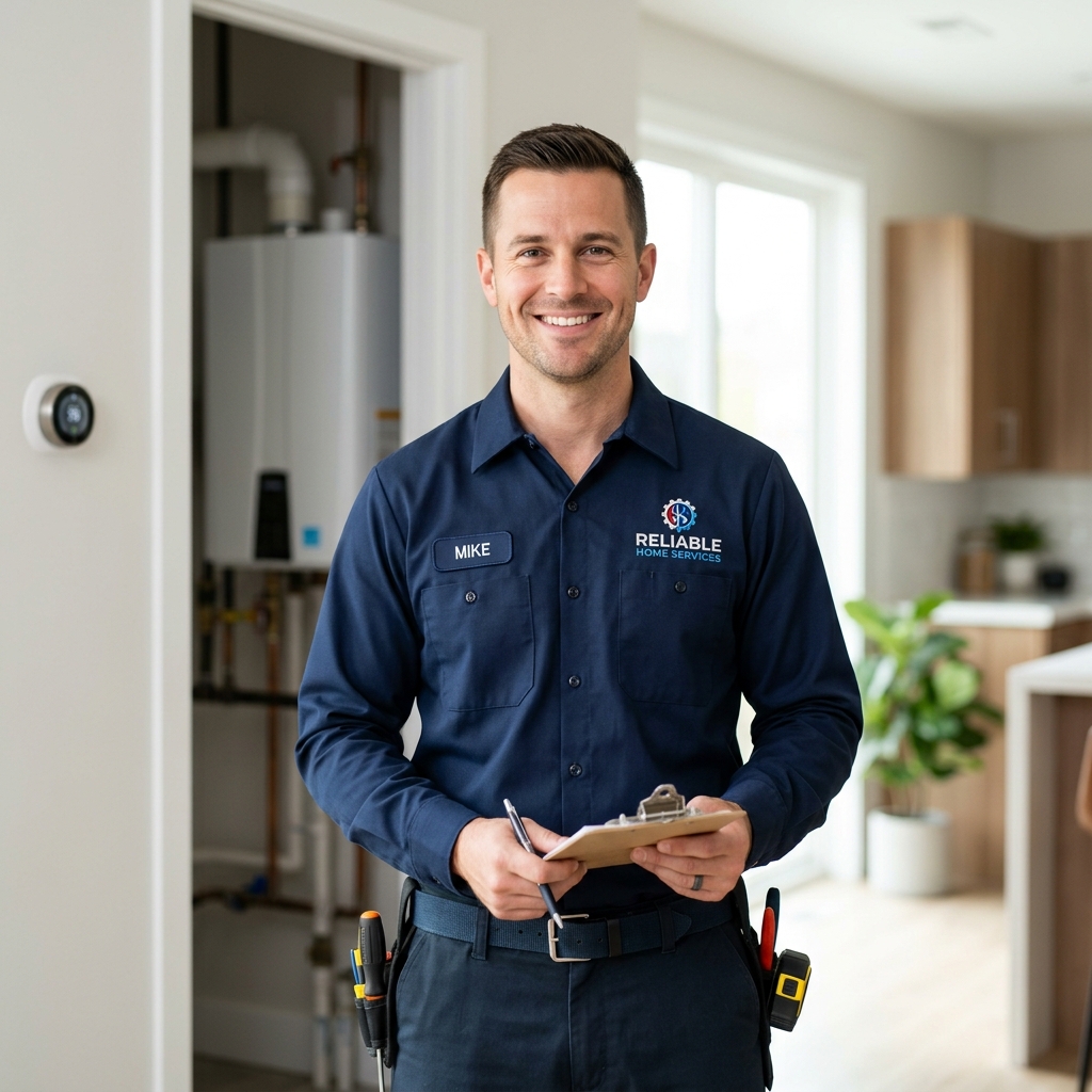 Painter rolling a fresh coat on an interior wall